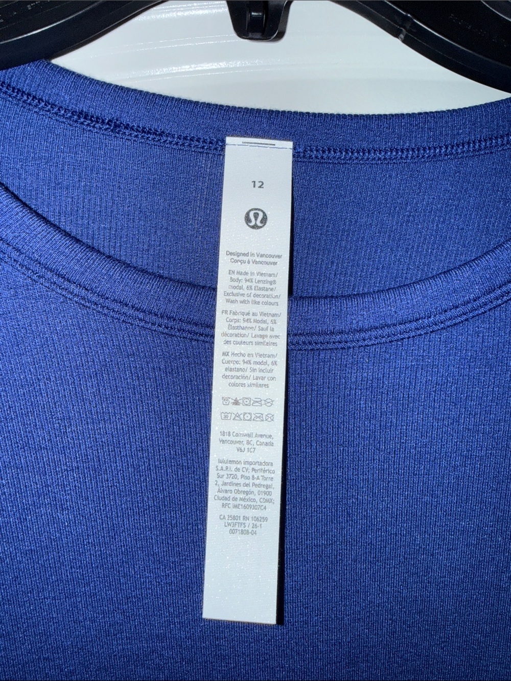 NWT Lululemon Hold Tight Long Sleeve - Picture 3 of 4